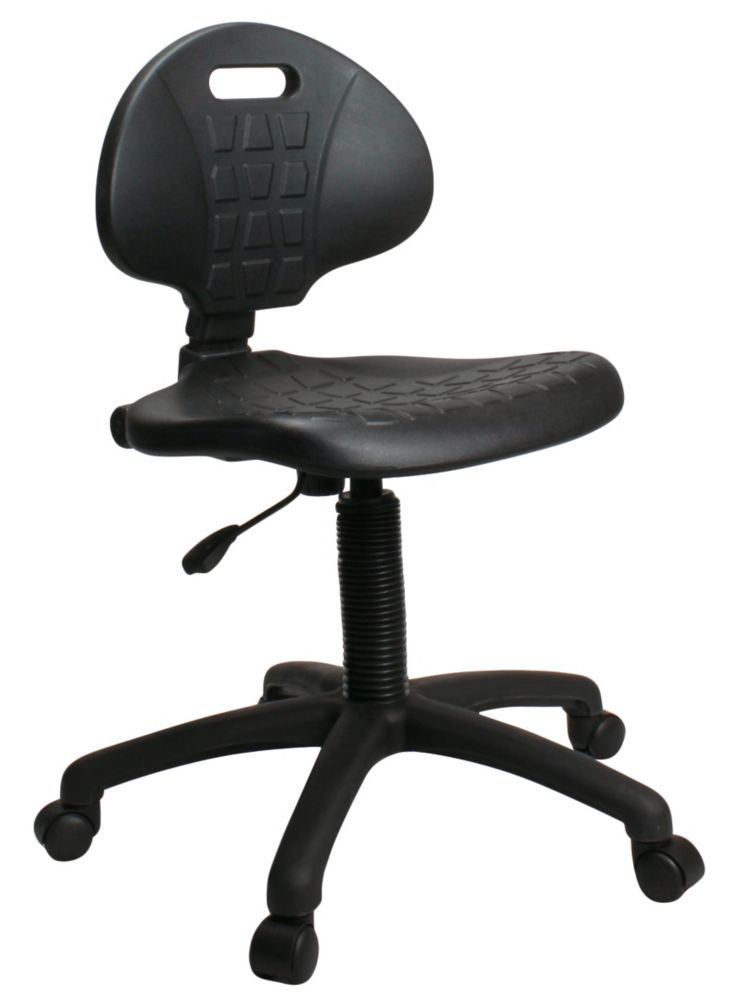 Image of Nautilus Designs Derwent Low Back Task/Operator Chair Black 
