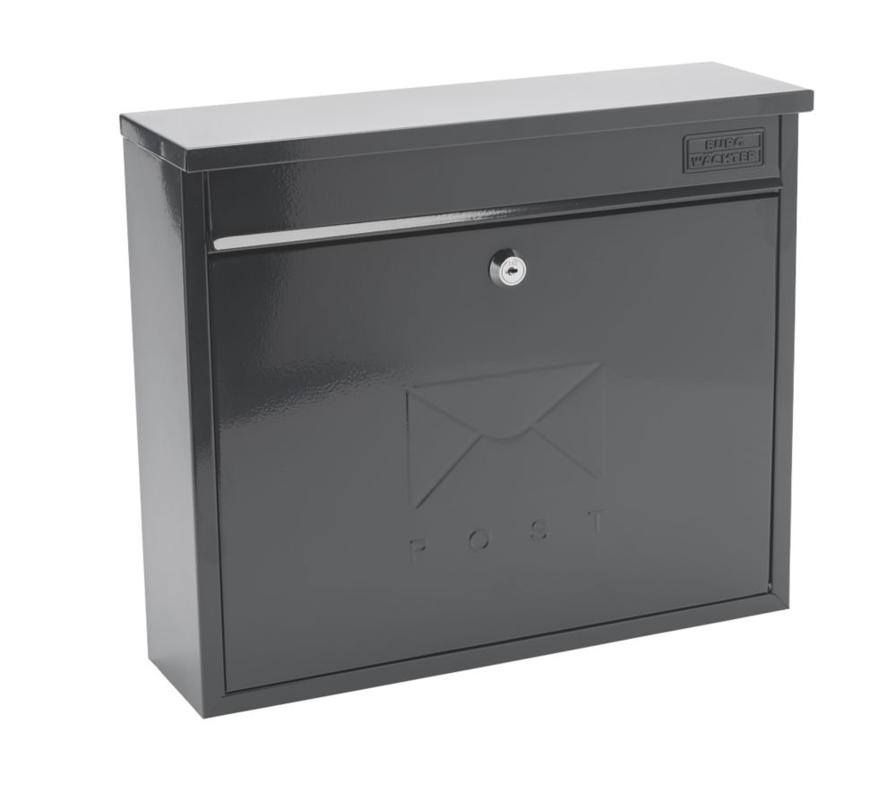 Image of Burg-Wachter Elegance Post Box Anthracite Powder-Coated 