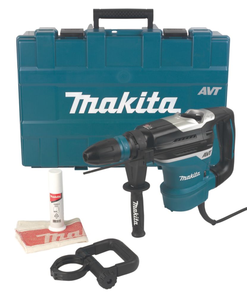 Image of Makita HR4013C/1 6.8kg SDS Max Electric AVT Rotary Demolition Hammer 110V 