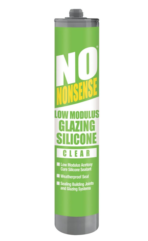 Image of No Nonsense Glazing Silicone Clear 310ml 