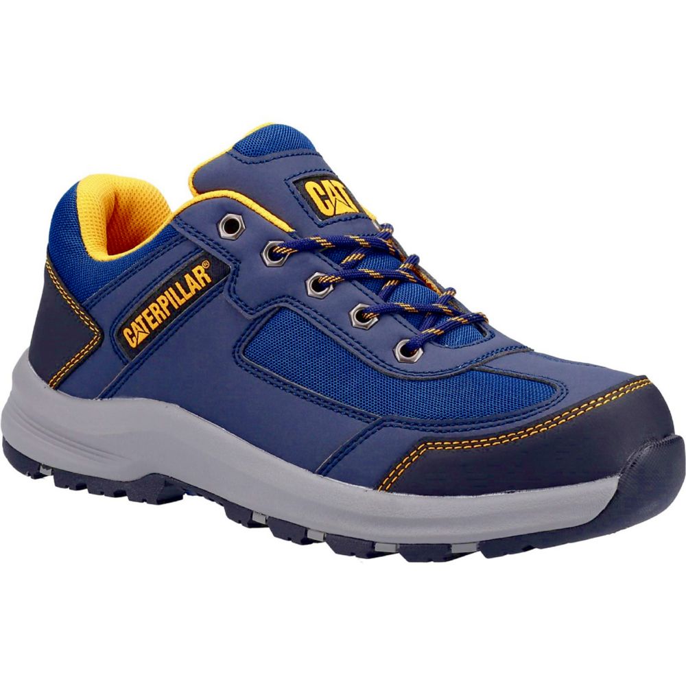Image of CAT Elmore Low Safety Trainers Navy Size 11 