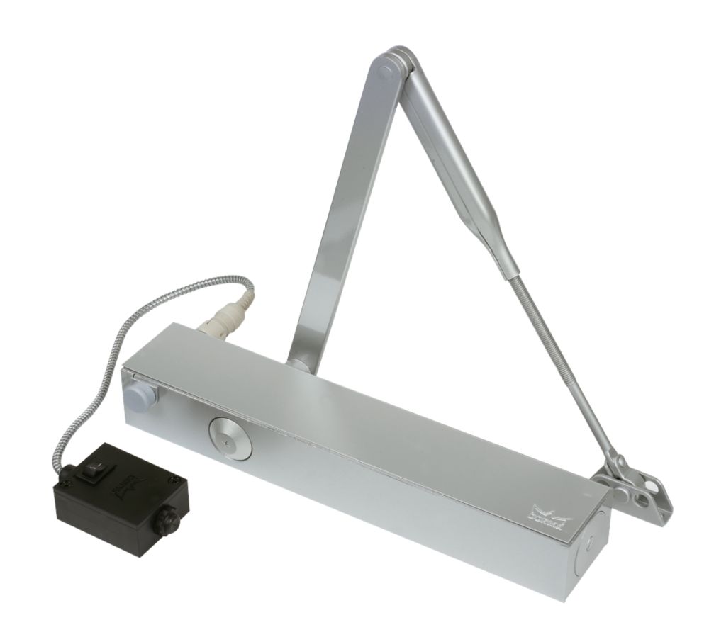 Image of Dorma TS73EMF Overhead Door Closer Silver 