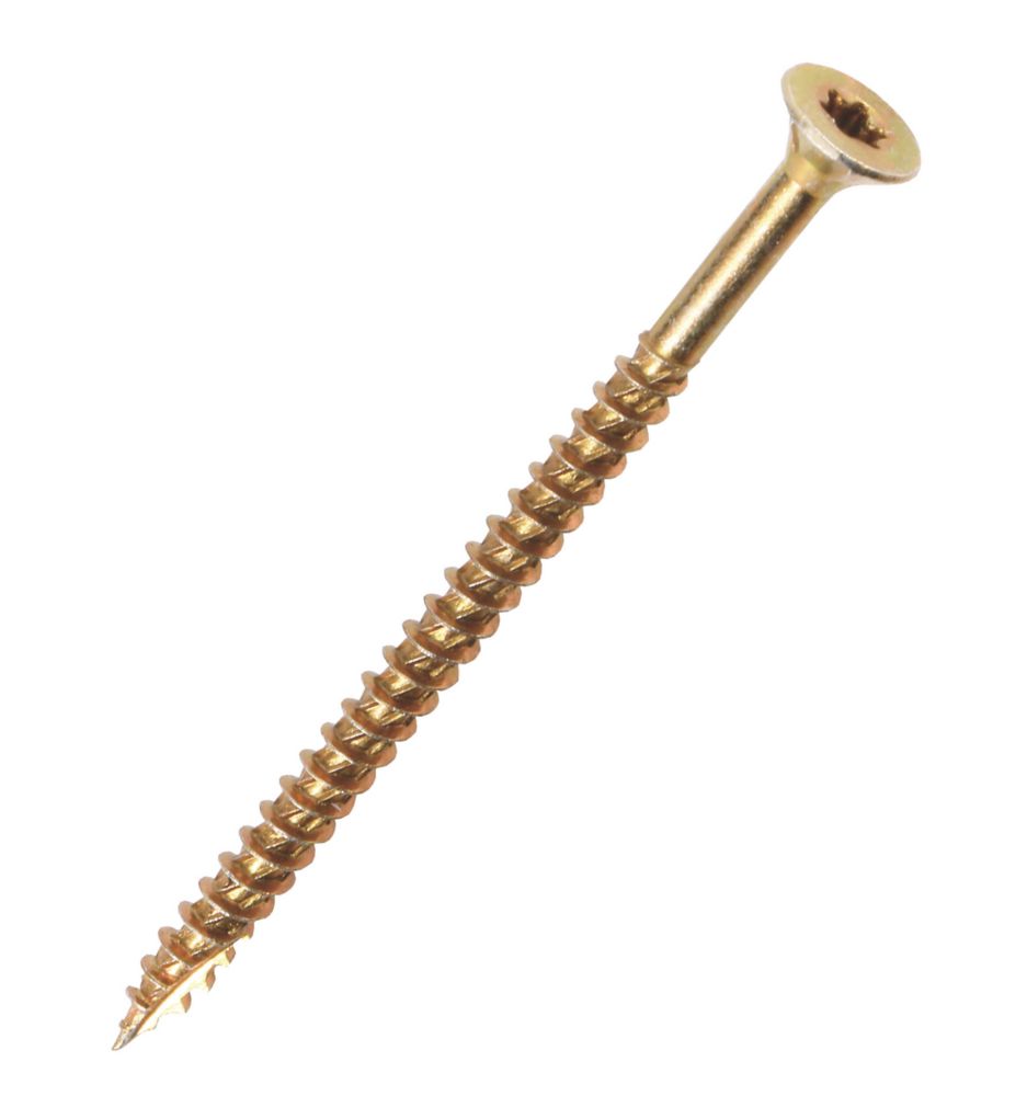 Image of Turbo TX TX Double-Countersunk Self-Tapping Multi-Purpose Screws 6mm x 90mm 100 Pack 