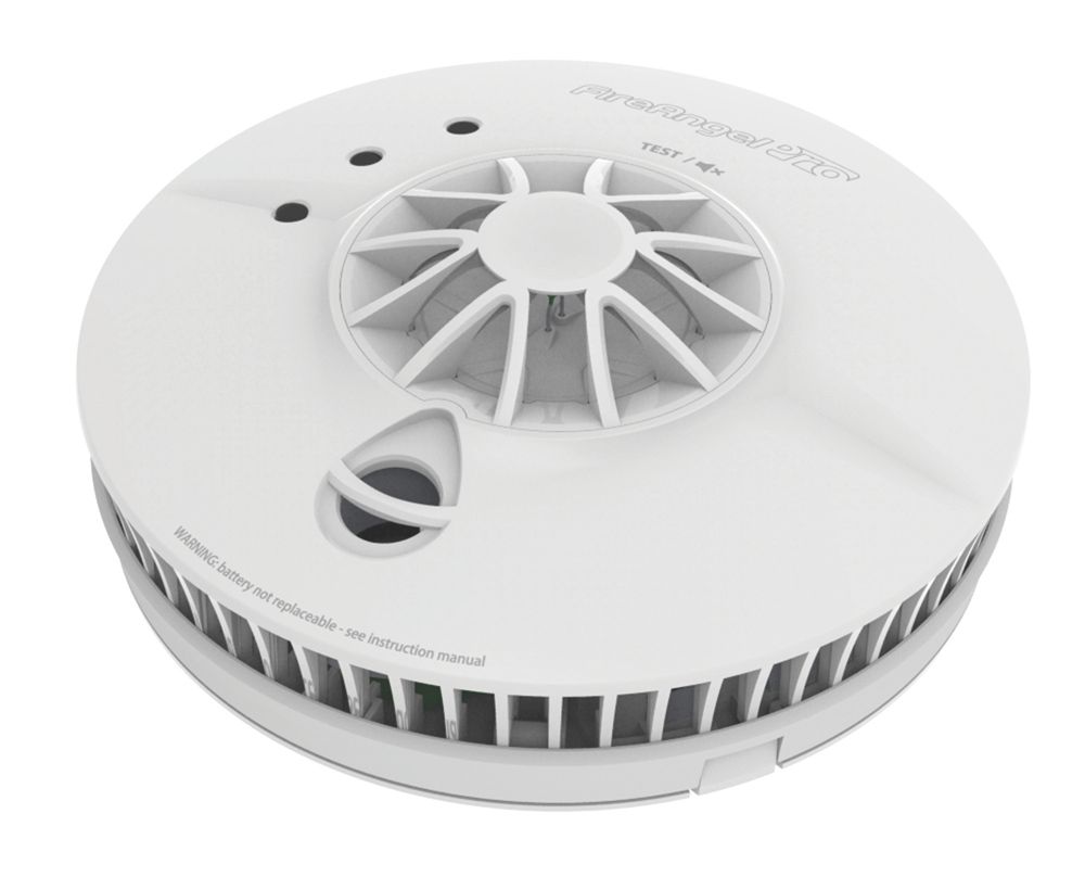 Image of FireAngel Pro Connected FP1740W2-R Mains Interlinked Thermistek Heat Alarm 