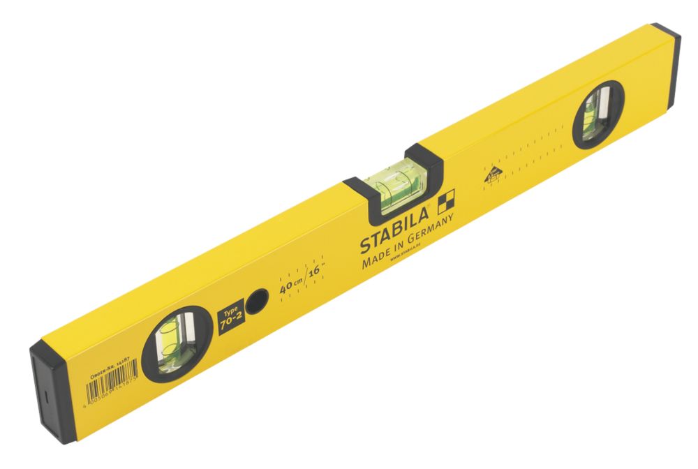 Image of Stabila 70-2 Series Spirit Level 16" 
