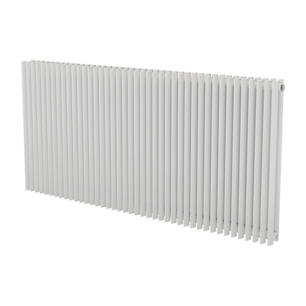 Image of Ximax Aurora Duplex Designer Radiator 600mm x 1260mm White 5369BTU 
