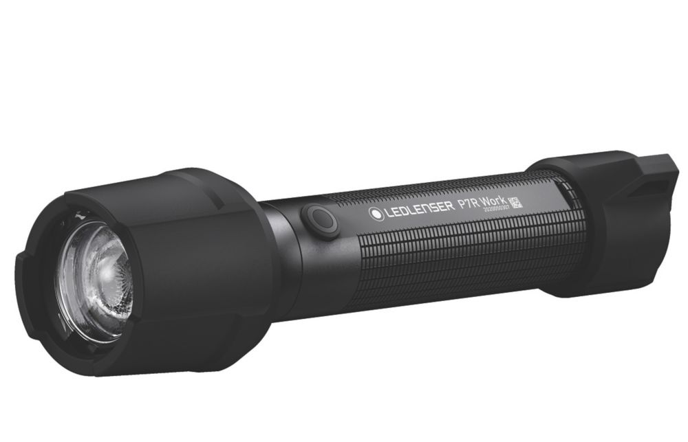 Image of LEDlenser P7R Work Rechargeable LED Hand Torch Black 15 - 1200lm 