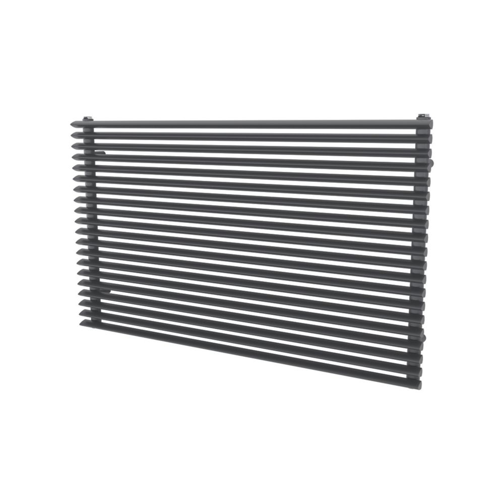 Image of Ximax Aurora Horizontal Designer Radiator 600mm x 1000mm Anthracite 2870BTU 