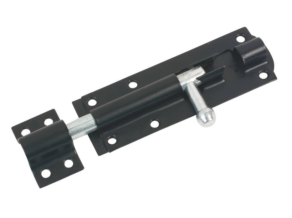 Image of Tower Gate Bolt Black 102mm 