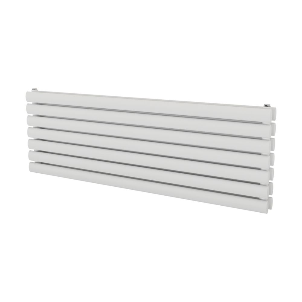 Image of Ximax Fortuna Duplex Horizontal Designer Radiator 410mm x 1200mm White 3034BTU 