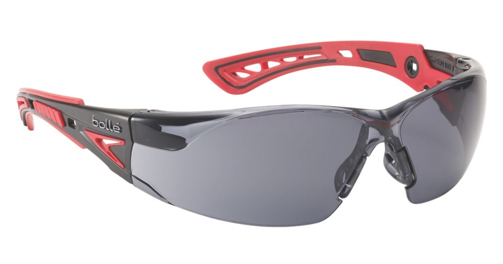 Image of Bolle Rush+ Smoke Lens Safety Specs 