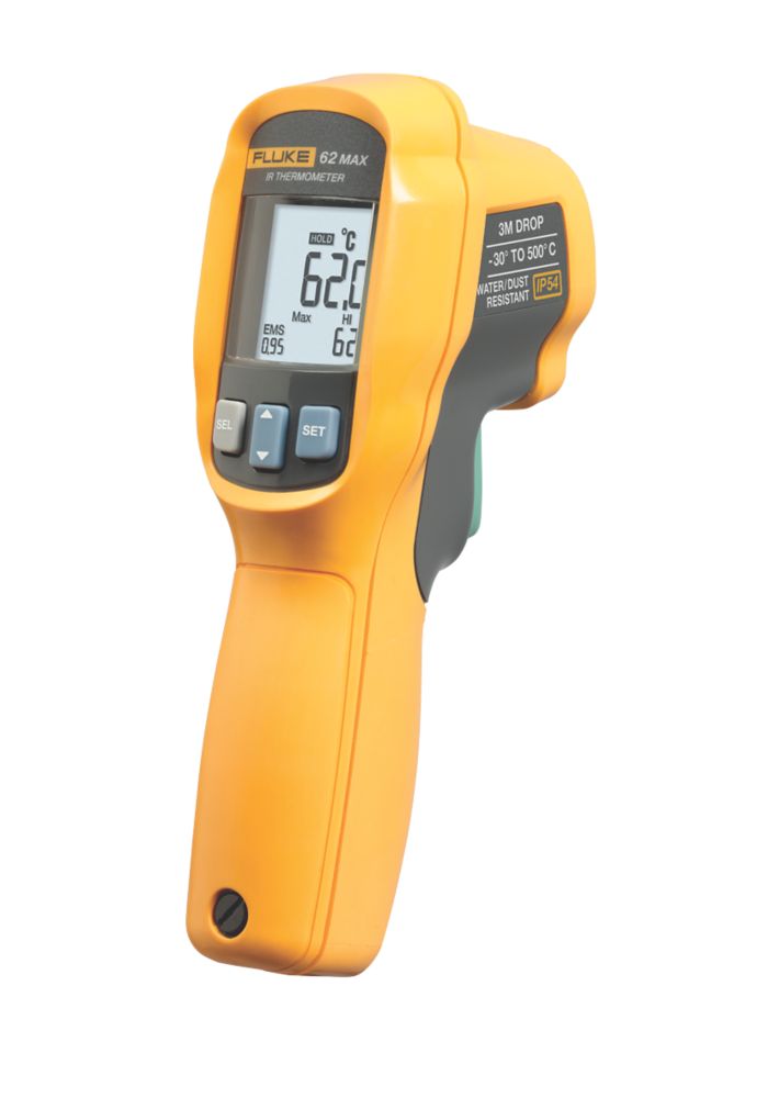 Image of Fluke 62 MAX Infrared Non-Contact Digital Thermometer 