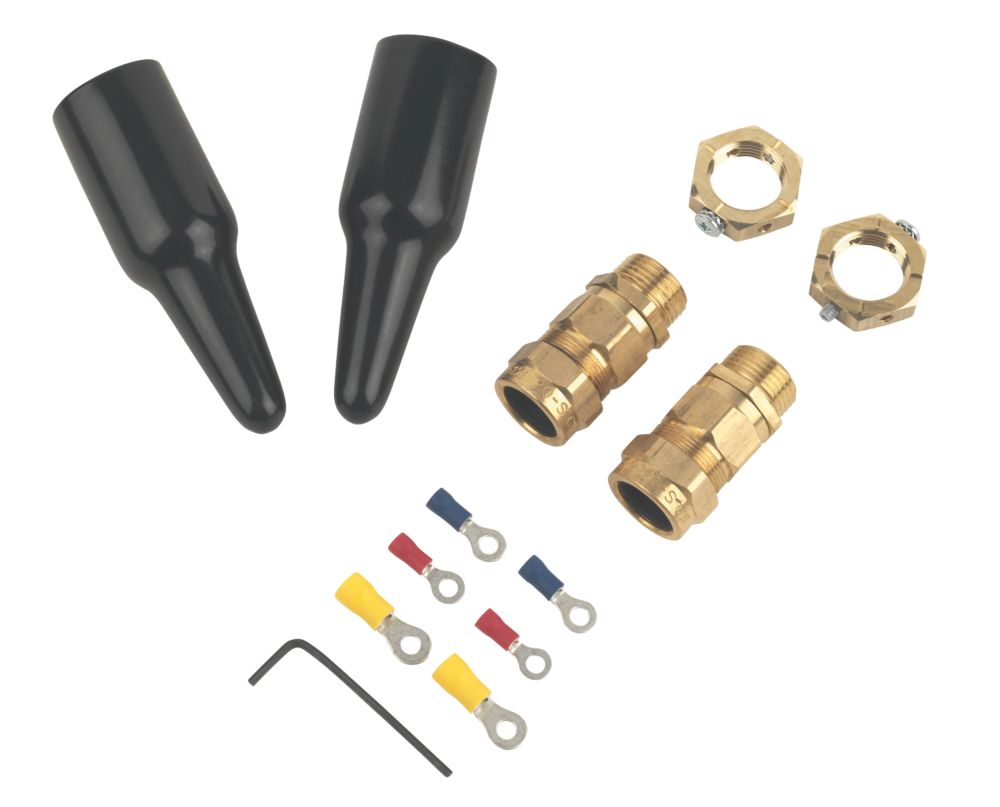 Image of Tauras Brass External Gland Kit 20mm 2 Pack 
