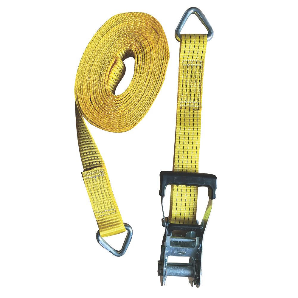Image of Smith & Locke Ratchet Tie-Down Strap with D-Ring 8m x 50mm 