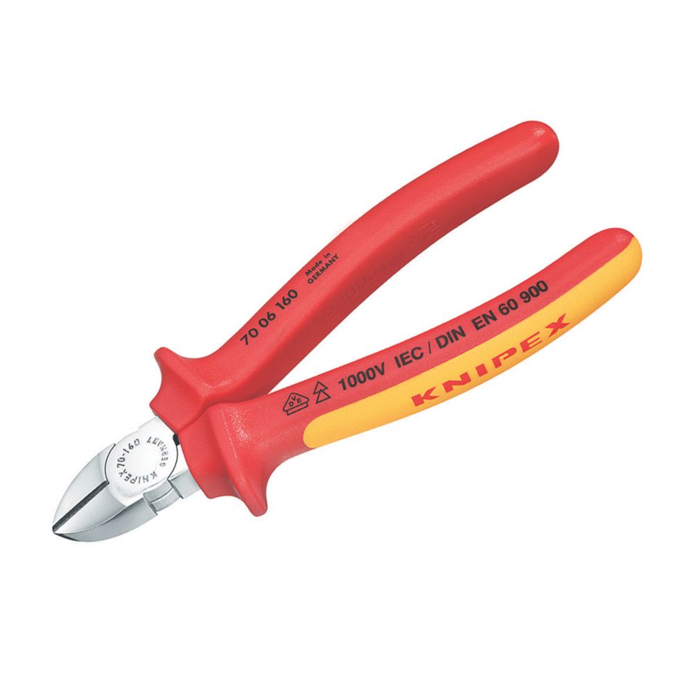 Image of Knipex VDE Diagonal Cutters 7" 