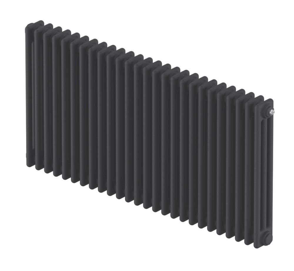 Image of Acova Classic 3 Column Horizontal Radiator 600mm x 1226mm Blue Night 5403BTU 