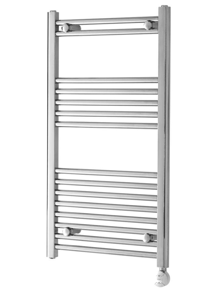 Image of Towelrads McCarthy Thermostatic Electric Towel Radiator 900mm x 500mm Chrome 1365BTU 