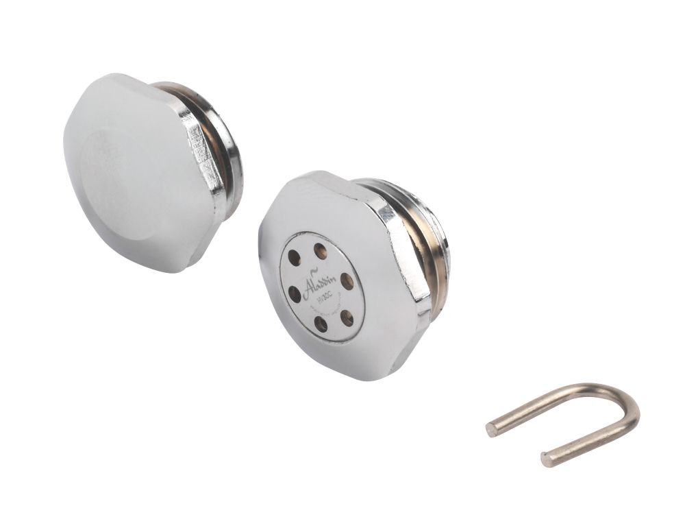 Image of Aladdin HV30C Autovent & Blanking Plug Chrome 
