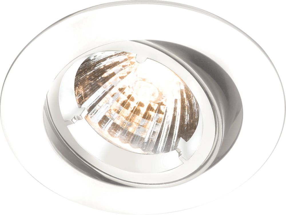 Image of Knightsbridge Tilt Recessed Downlight White 