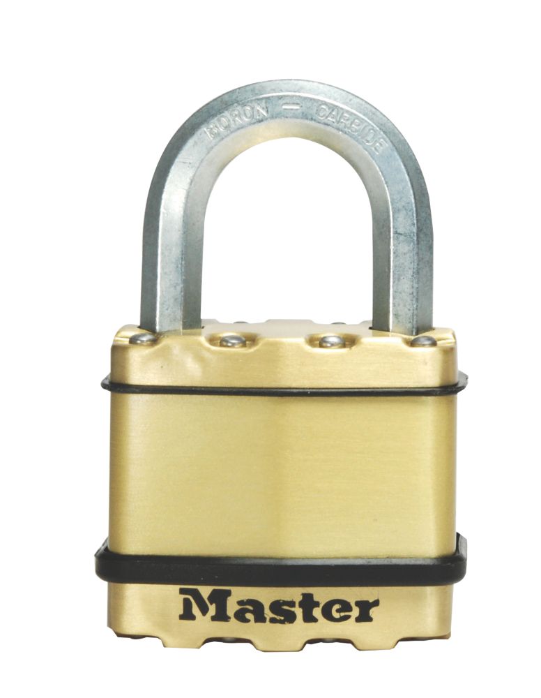Image of Master Lock Excell Laminated Steel Weatherproof Padlock 52mm 