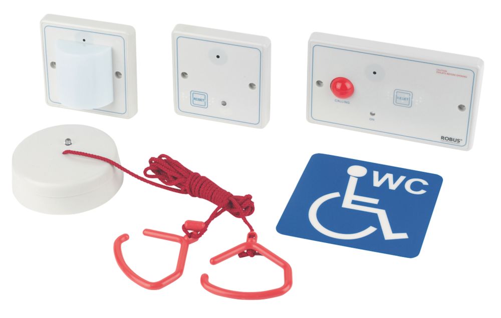 Image of Robus RDPTA-01 Doc M Disabled Toilet Alarm White 