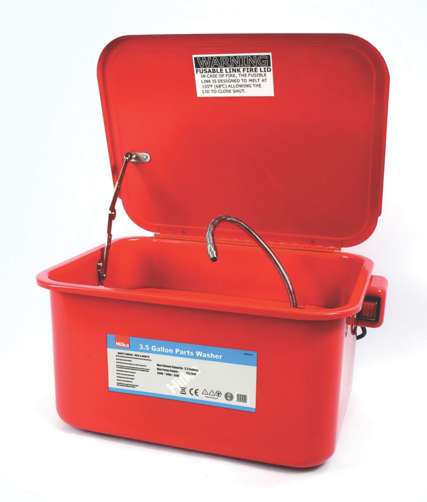 Image of Hilka Pro-Craft Bench-Mounted Parts Washer 