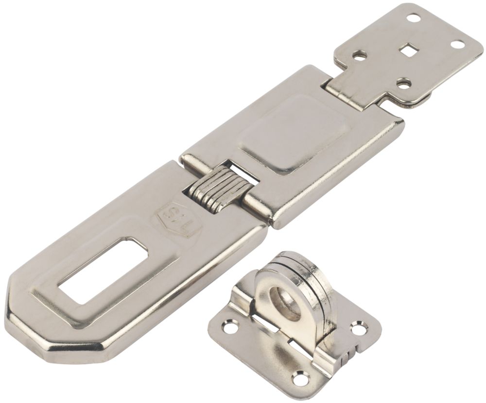 Image of Smith & Locke Hasp & Staple Nickel 158mm 