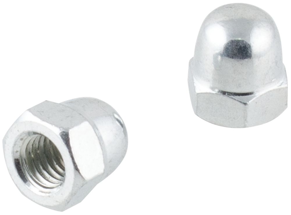 Image of Easyfix Carbon Steel Dome Nuts M8 100 Pack 