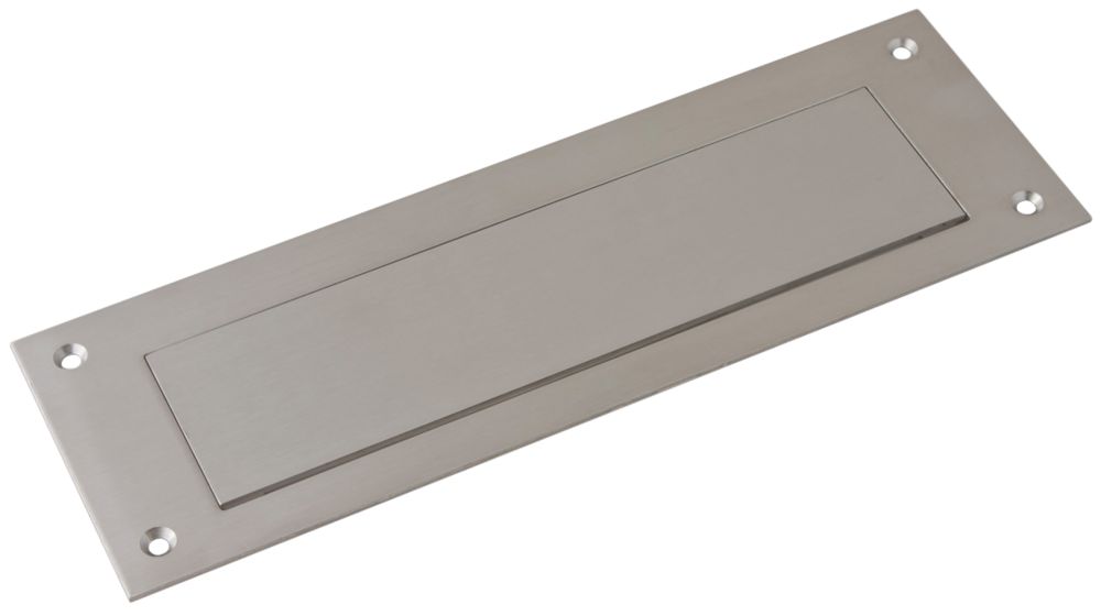 Image of Eclipse Internal Letter Plate Satin Stainless Steel 330mm x 110mm 