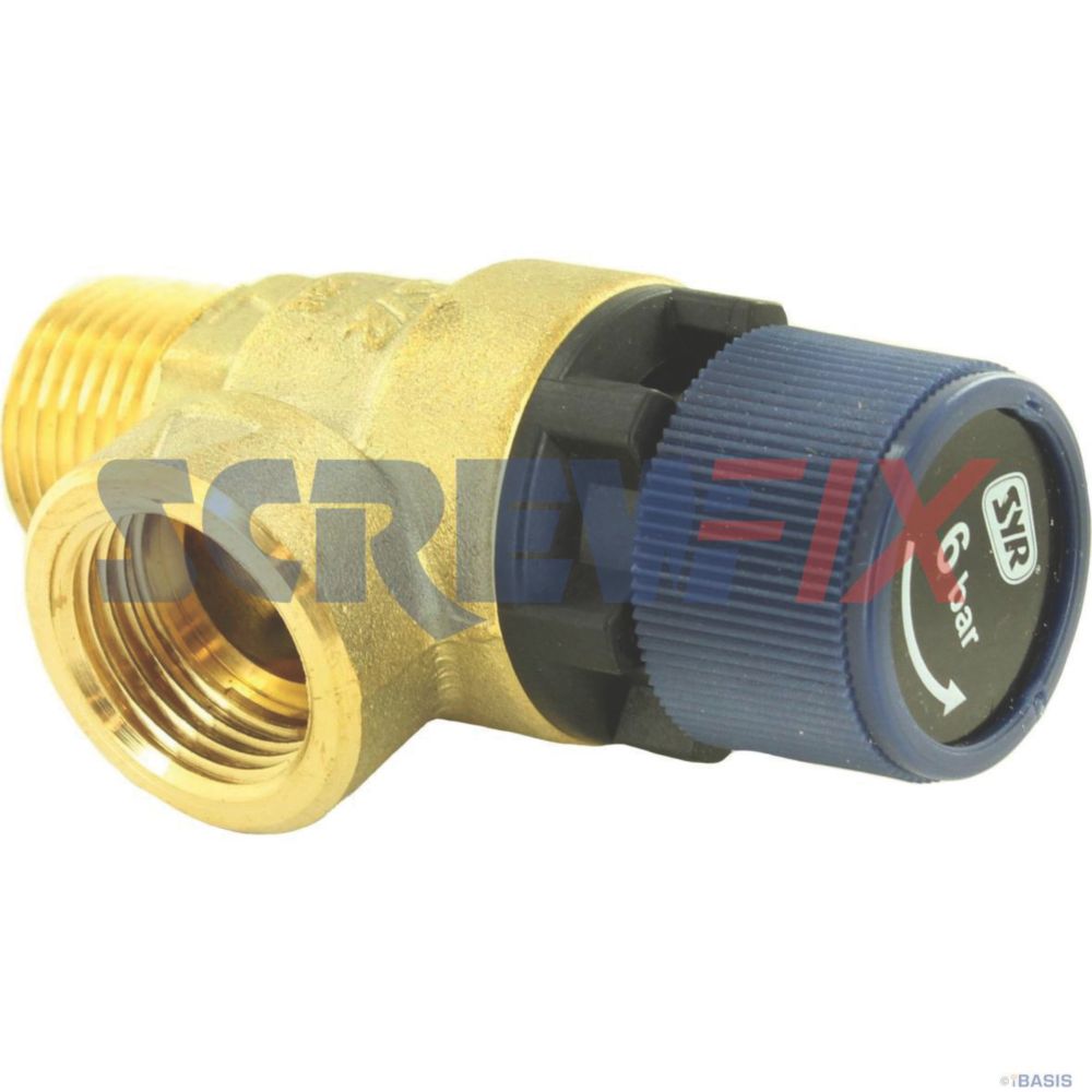 Image of Baxi 95607986 VALVE EXPANSION RELIEF 6 BAR 