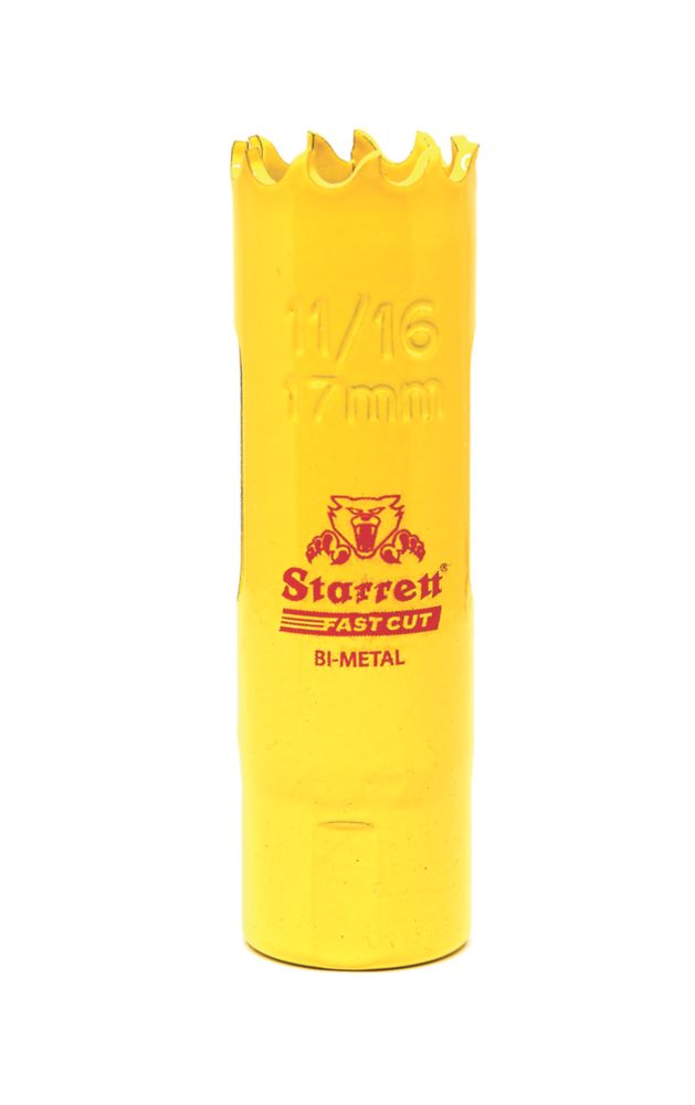 Image of Starrett FCH1016 Multi-Material Fast Cut Holesaw 17mm 