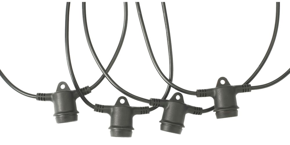 Image of Sylvania Helios Chroma 12000mm Outdoor Festoon Cable for Lamps 