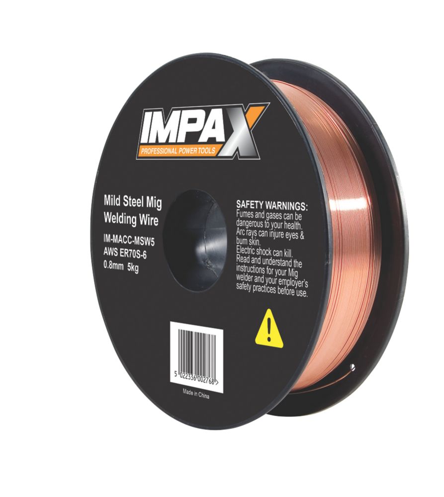Image of IMPAX MIG Welding Wire 5kg 0.8mm 