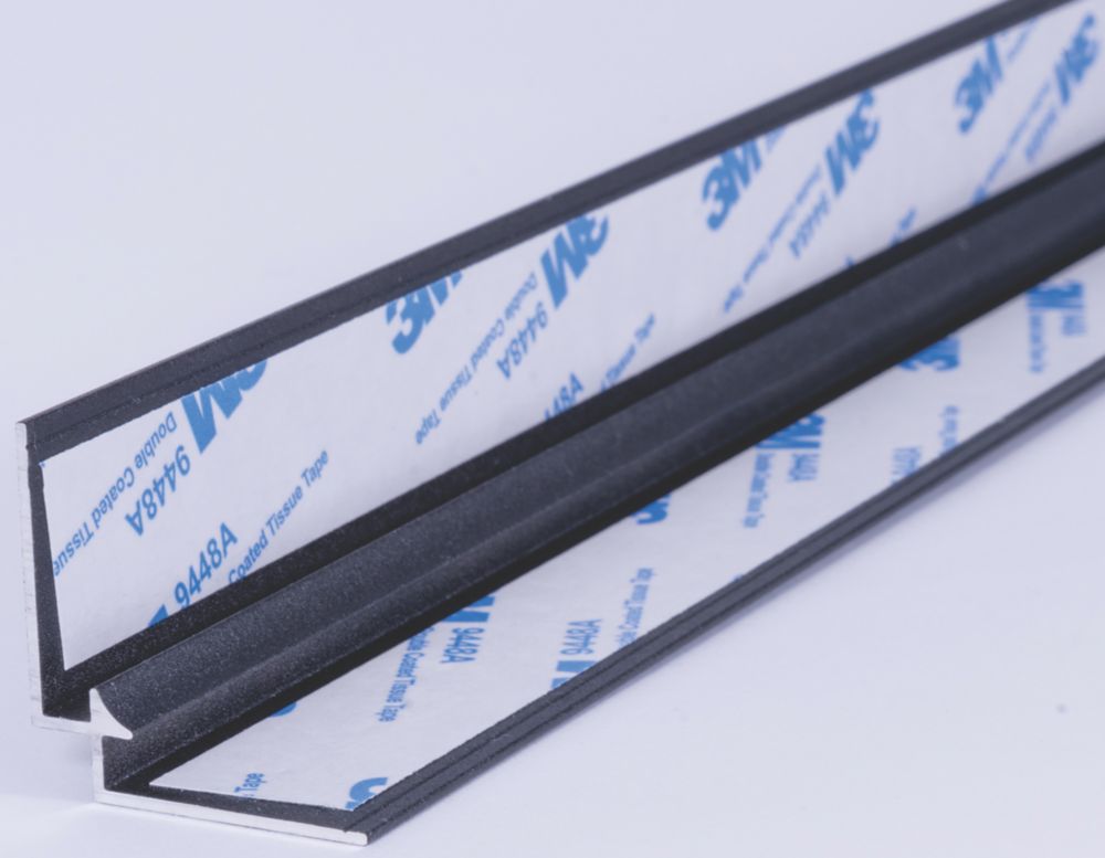 Image of Splashwall Internal Corner Matt Anthracite 600mm x 4mm 