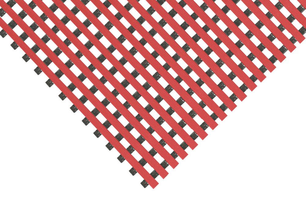 Image of COBA Europe DeckStep Anti-Slip Floor Mat Red 10m x 1.2m x 11.5 mm Â±0.5mm 