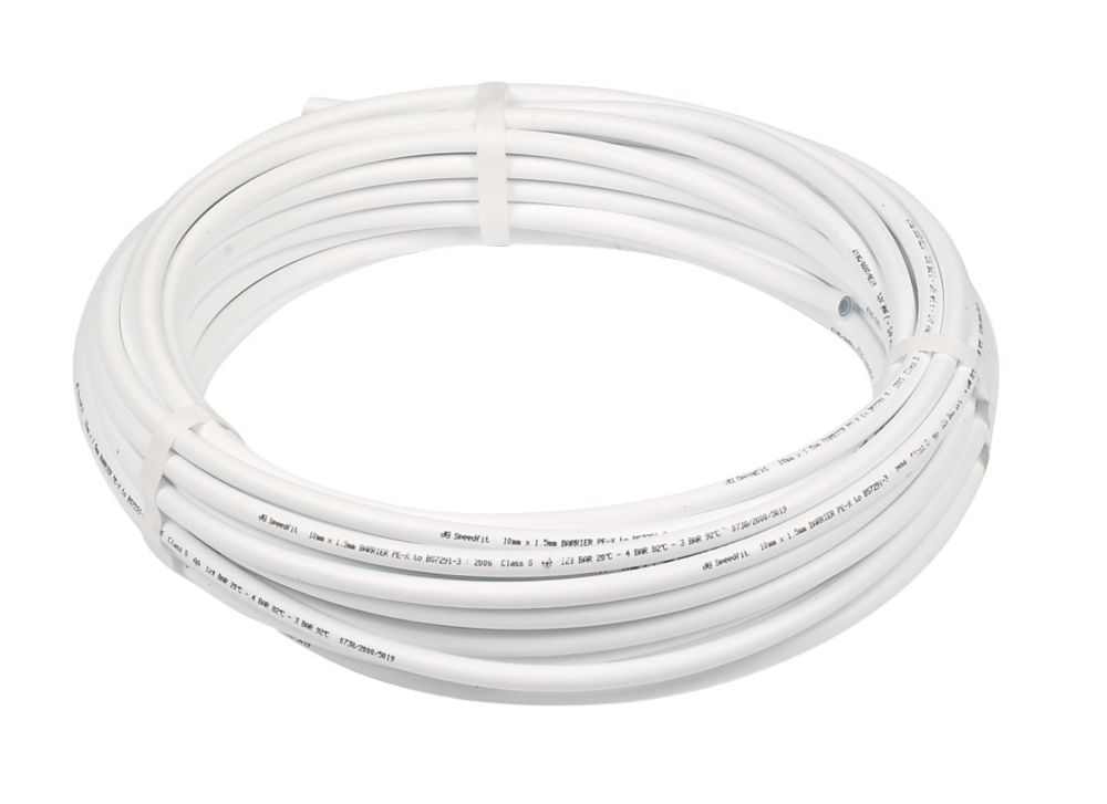 Image of JG Speedfit 10BPEX-25C BPEX Coil Barrier Pipe 10mm x 25m White 