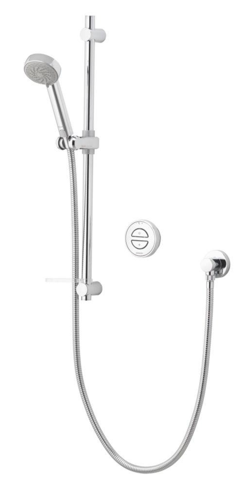 Image of Aqualisa Smart Link HP/Combi Rear-Fed Chrome Thermostatic Smart Shower 