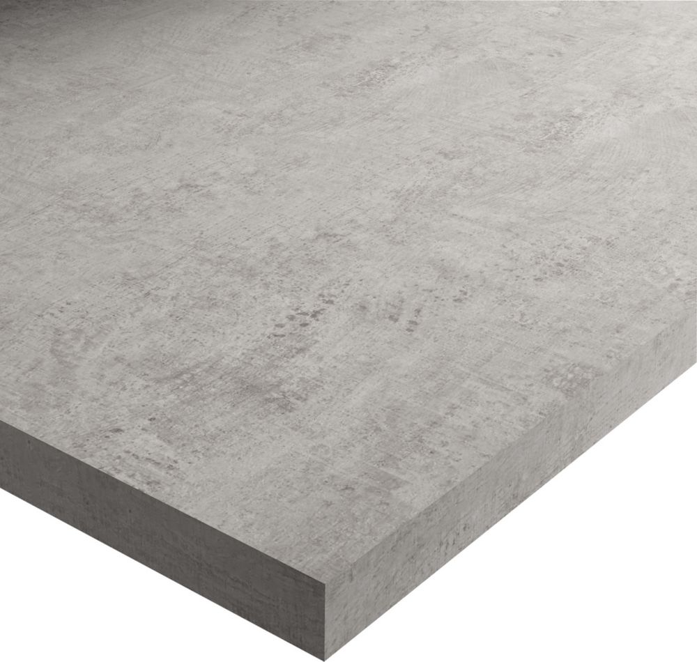 Image of Wilsonart Woodstone Grey Laminate Breakfast Bar 3000mm x 900mm x 38mm 