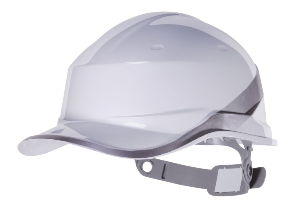 Image of Delta Plus Diamond V Reversible Safety Helmet White 