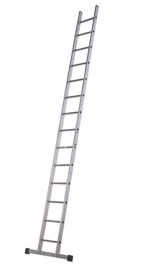 Image of Werner TRADE 1-Section Aluminium Ladder 4.18m 