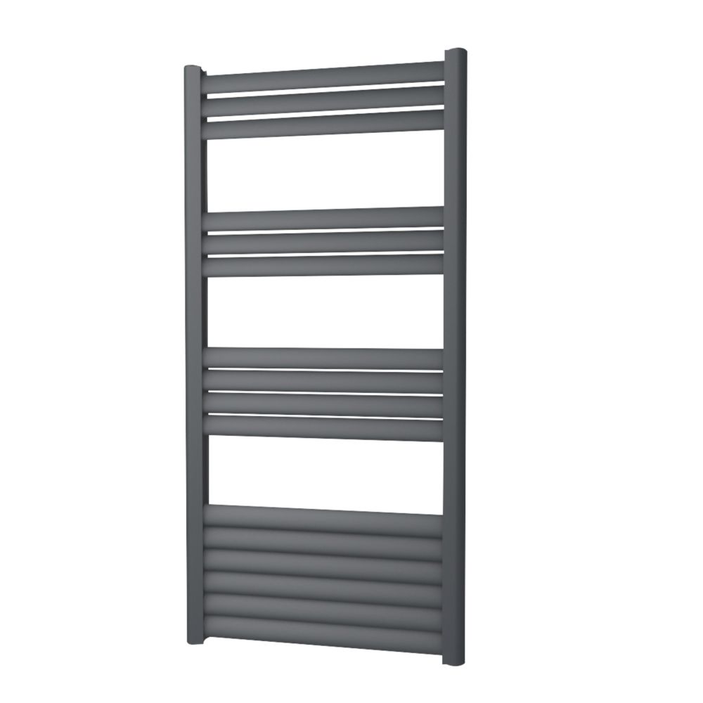 Image of Towelrads Eton Designer Towel Radiator 1000mm x 500mm Anthracite 1555BTU 