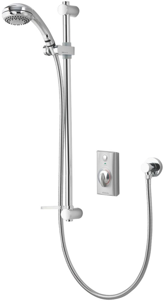 Image of Aqualisa Visage HP/Combi Rear-Fed Satin Chrome Thermostatic Digital Shower 