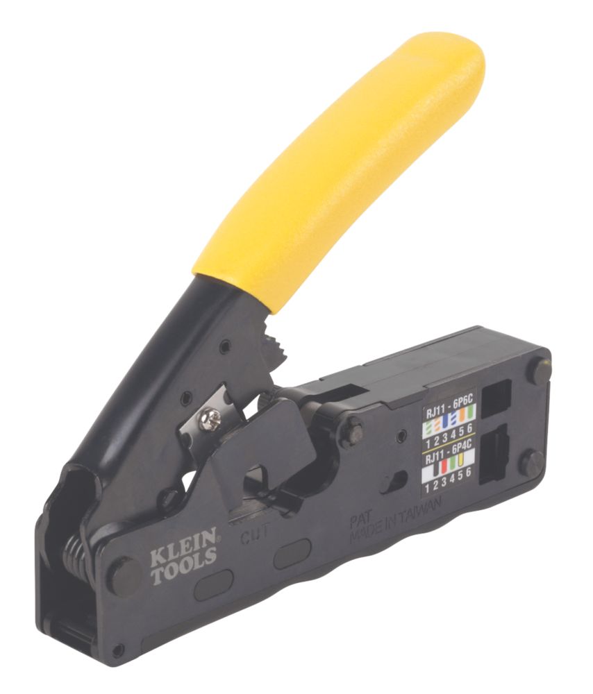 Image of Klein Tools Ratchet Modular Crimper 9 1/2" 