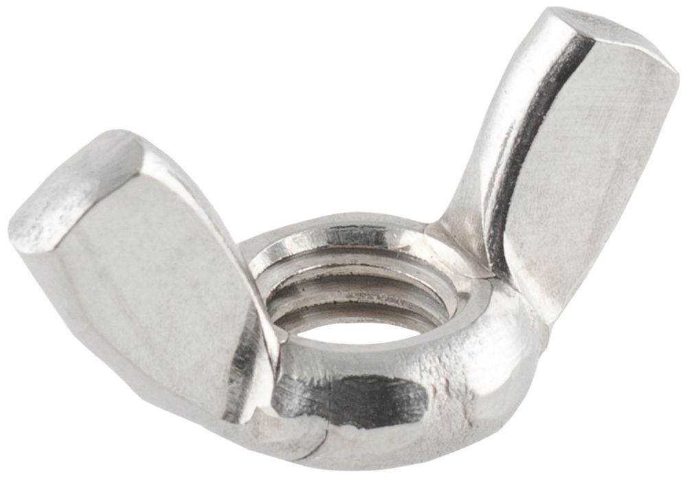 Image of Easyfix A2 Stainless Steel Wing Nuts M10 10 Pack 