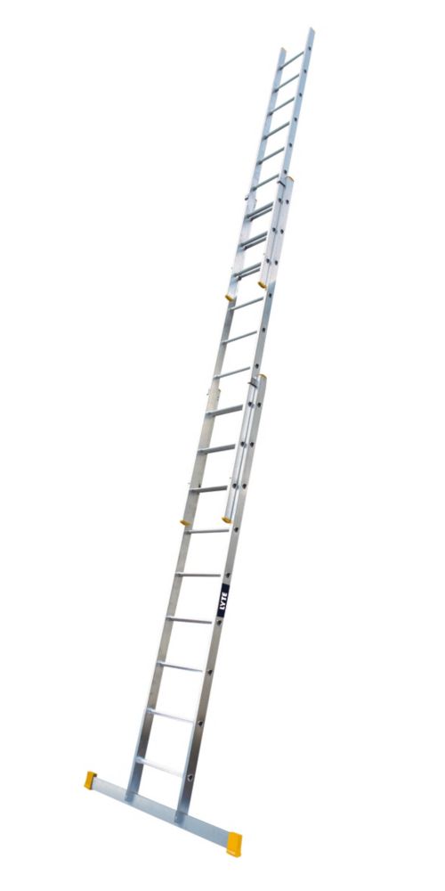 Image of Lyte ProLyte 3-Section Aluminium Trade Extension Ladder 6.1m 