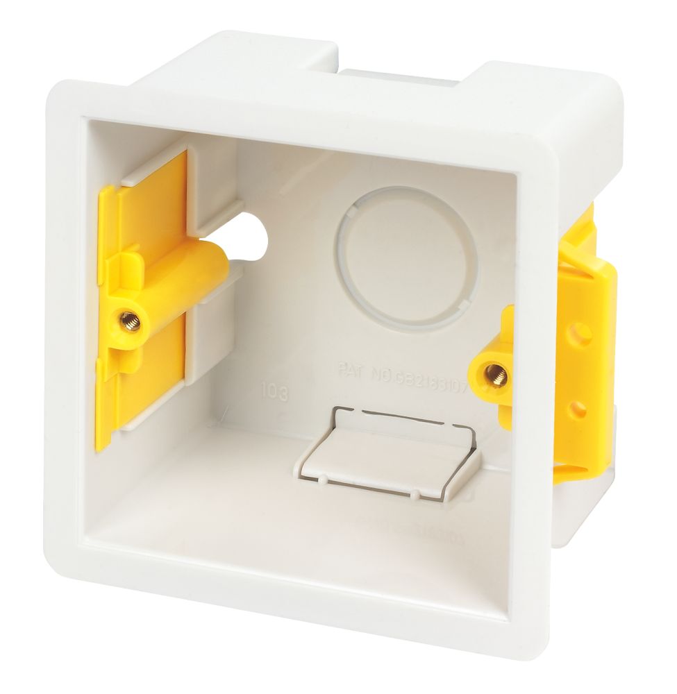 Image of Appleby 1-Gang Dry Lining Knockout Box 47mm 
