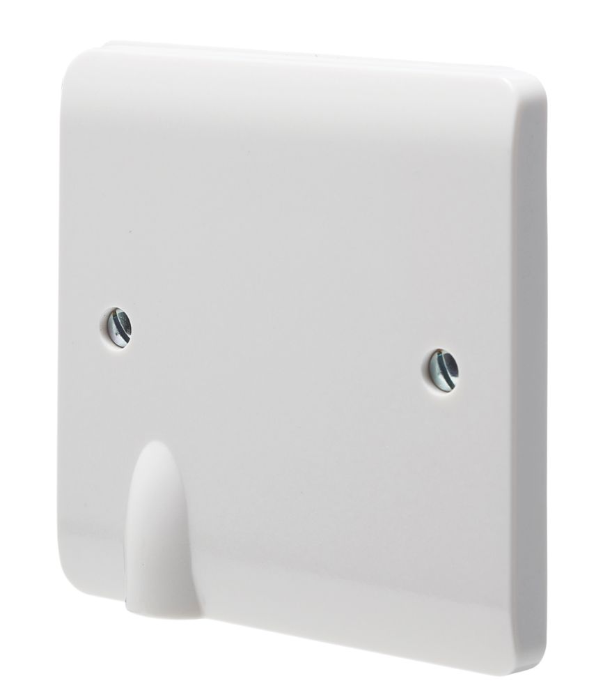Image of Crabtree Instinct 20A Unswitched Flex Outlet Plate White 