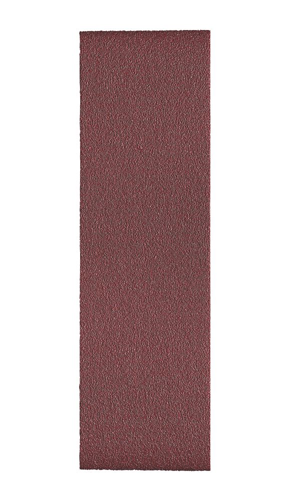 Image of Milwaukee Sanding Belts Unpunched 457mm x 75mm 100 Grit 5 Pack 
