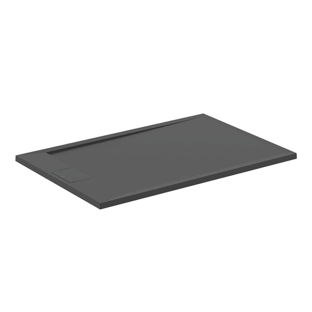 Image of Ideal Standard i.life Ultraflat S Rectangular Shower Tray Jet Black 1200mm x 900mm x 30mm 