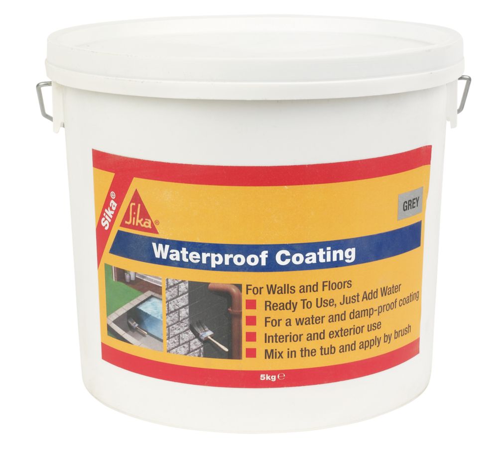 Image of Sika Waterproof Coating Grey 5kg 